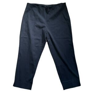 Elie Tahari Black Crop/Capri Pants - 14